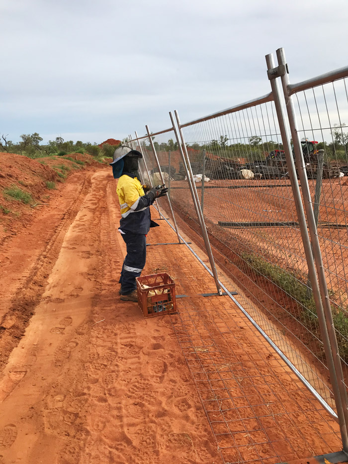 co-exist fencing installation dingo proof